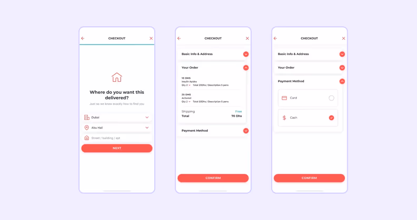 pharmacy app design