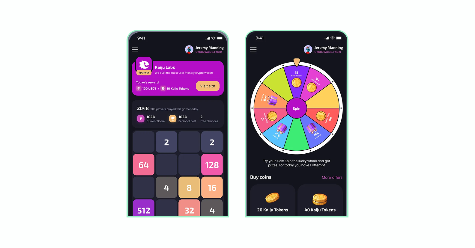 Blockchain games in Kaiju