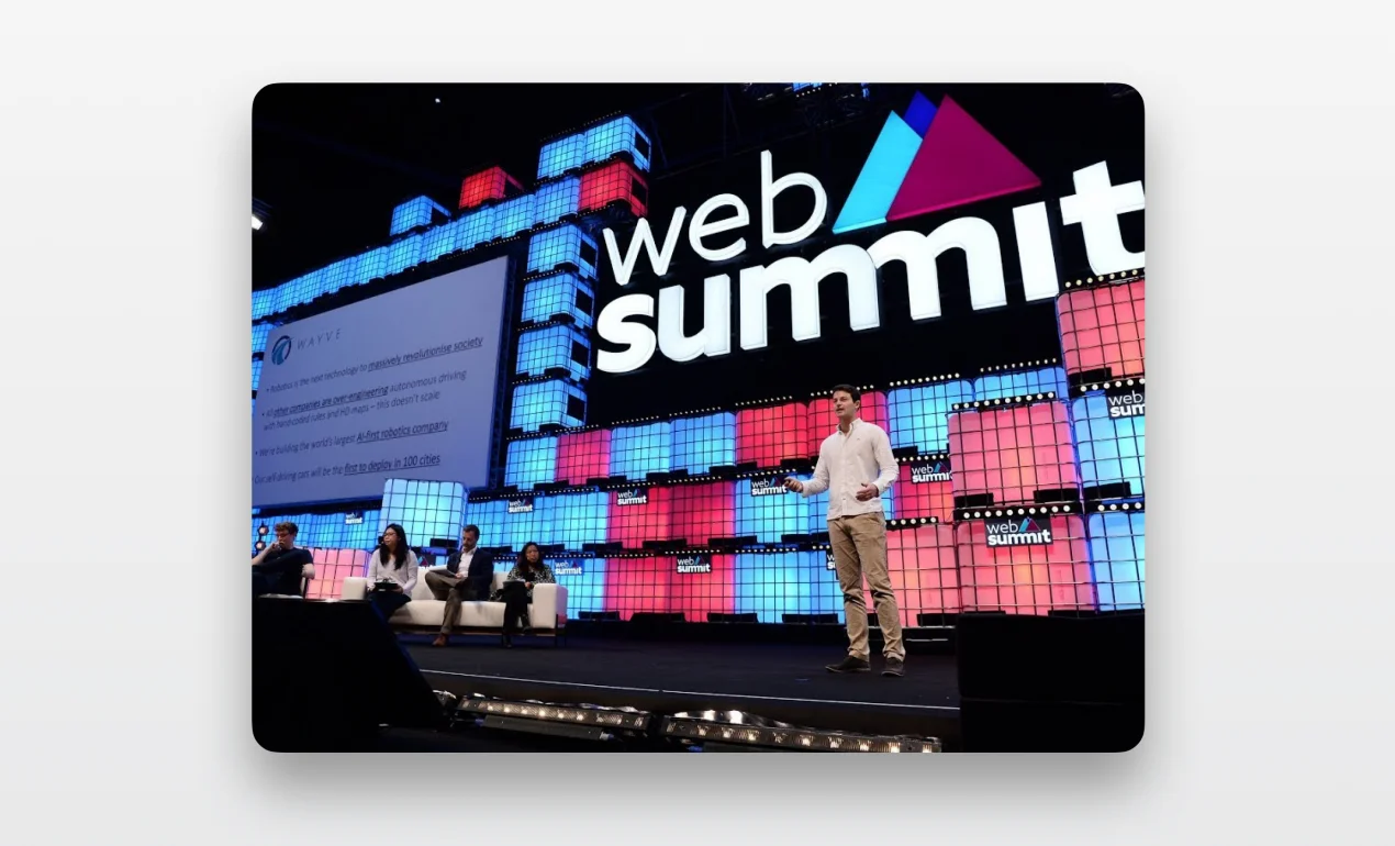 стартап мероприятия — web summit