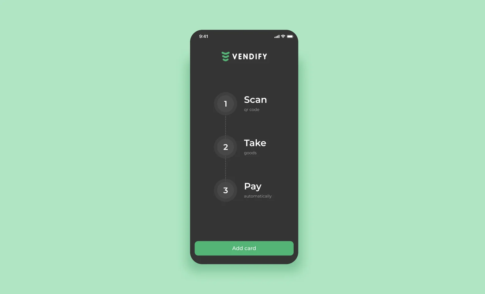 Vendify онбординг