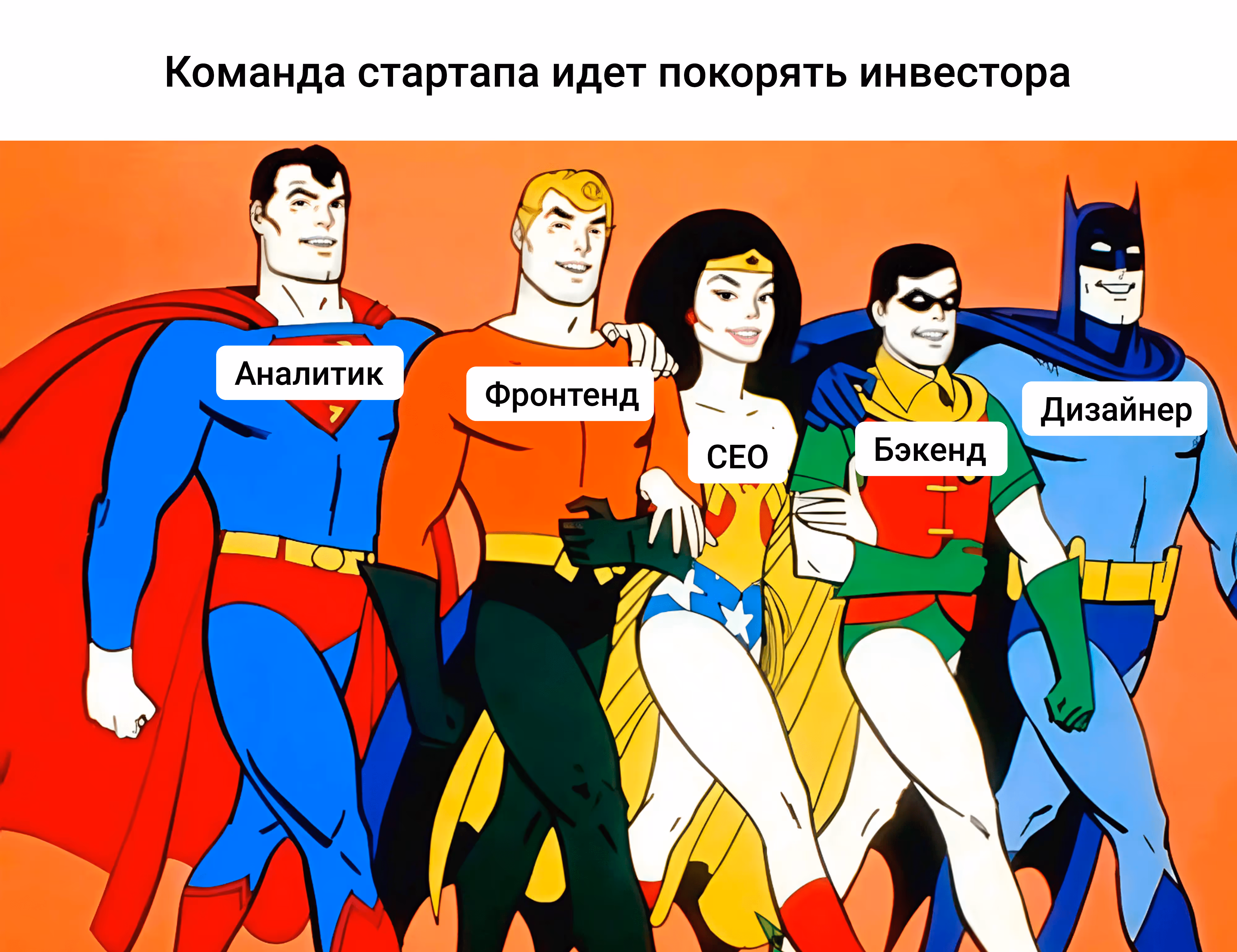 команда стартапа