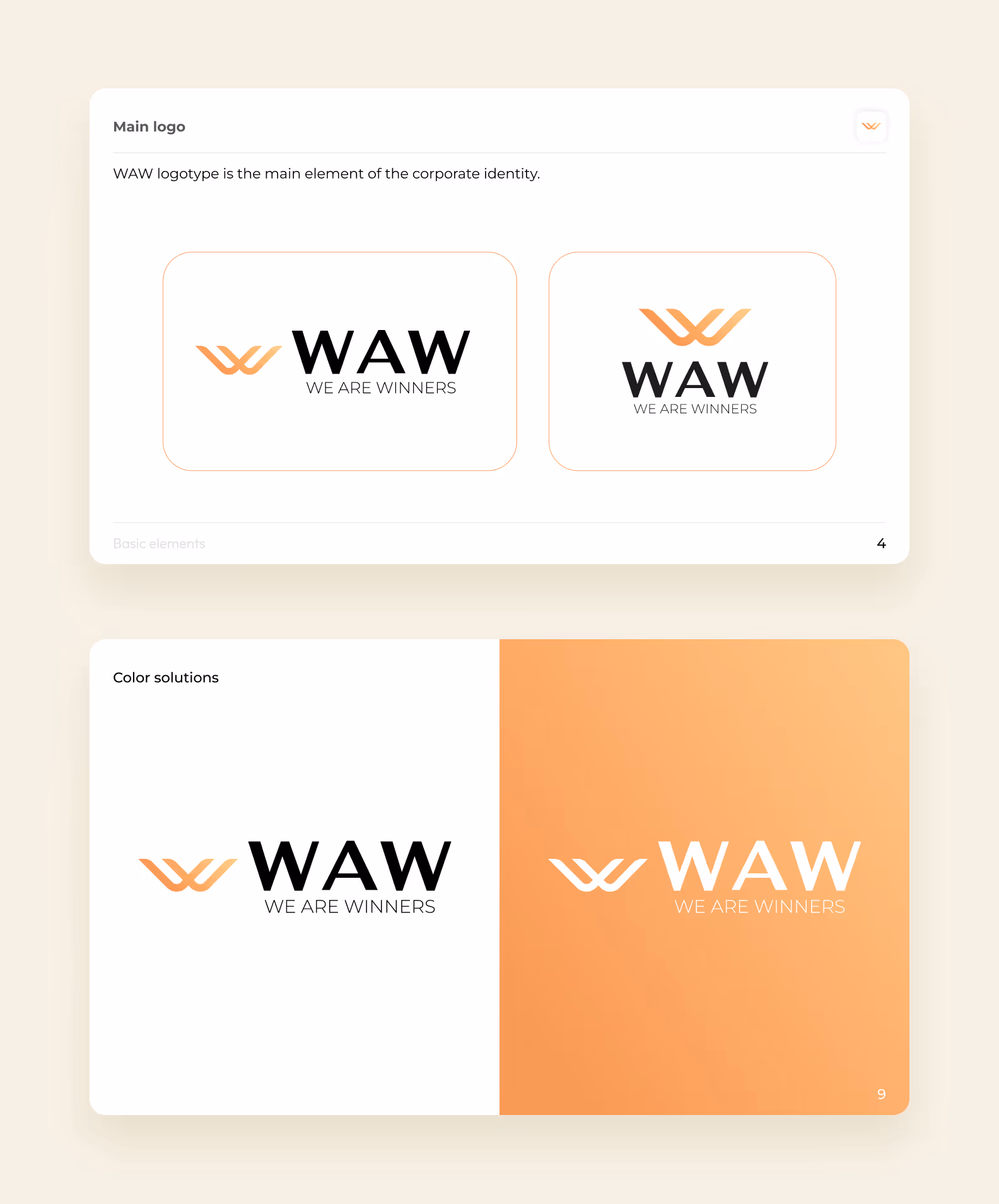 The guidebook for the corporate style and identity