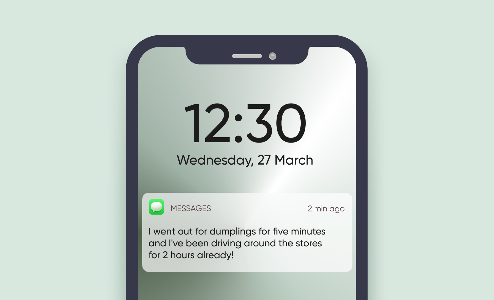 One of the respondents spends 3 hours searching for food