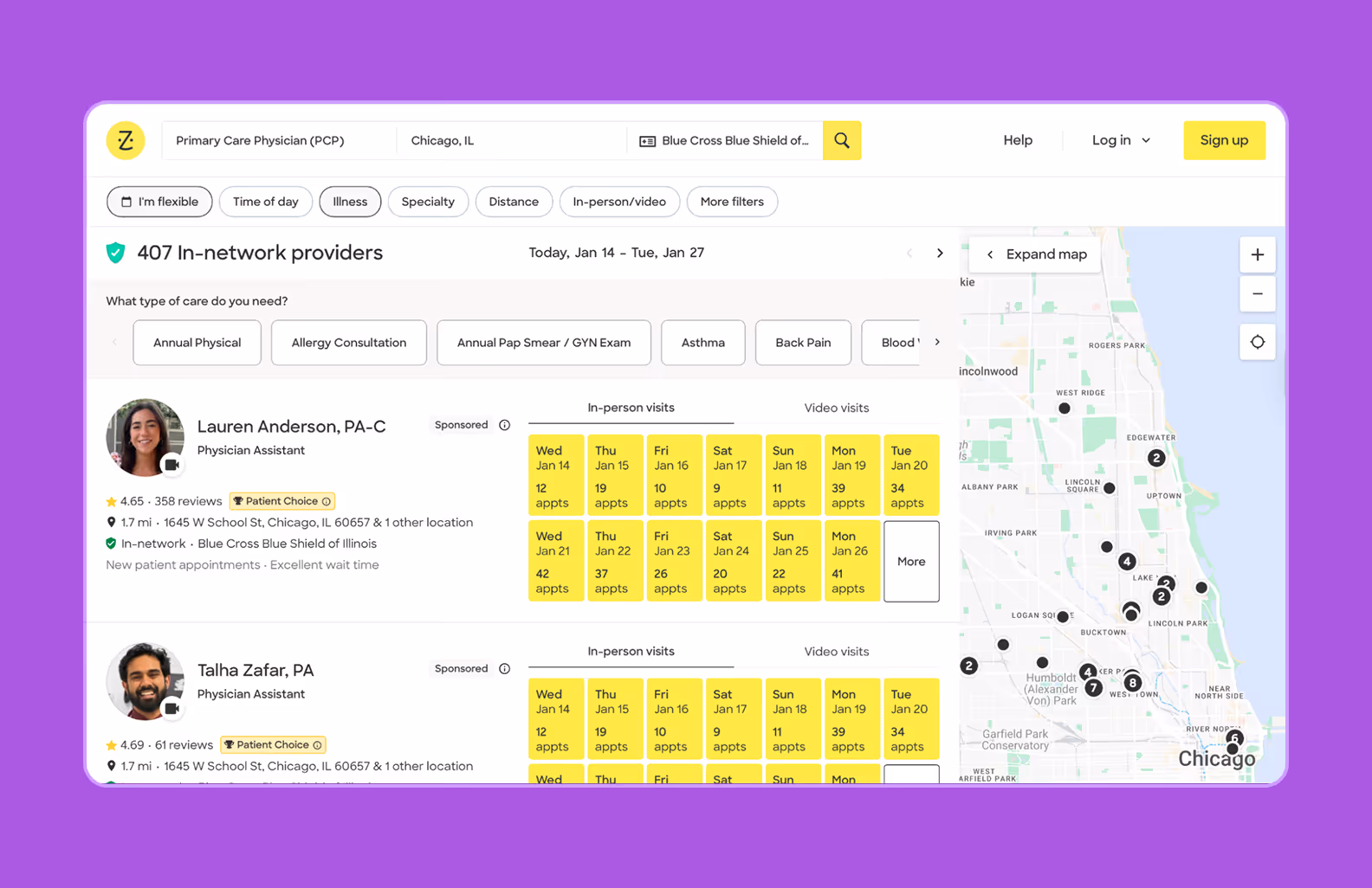 Платформа помогает сделать онлайн-записи к врачам
