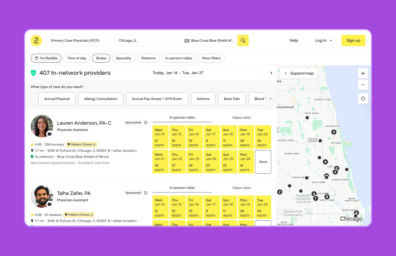 Платформа помогает сделать онлайн-записи к врачам