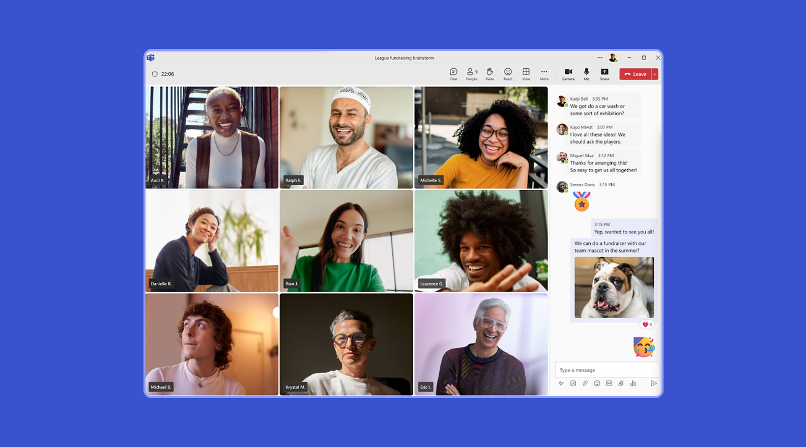 видеозвонки в Microsoft Teams