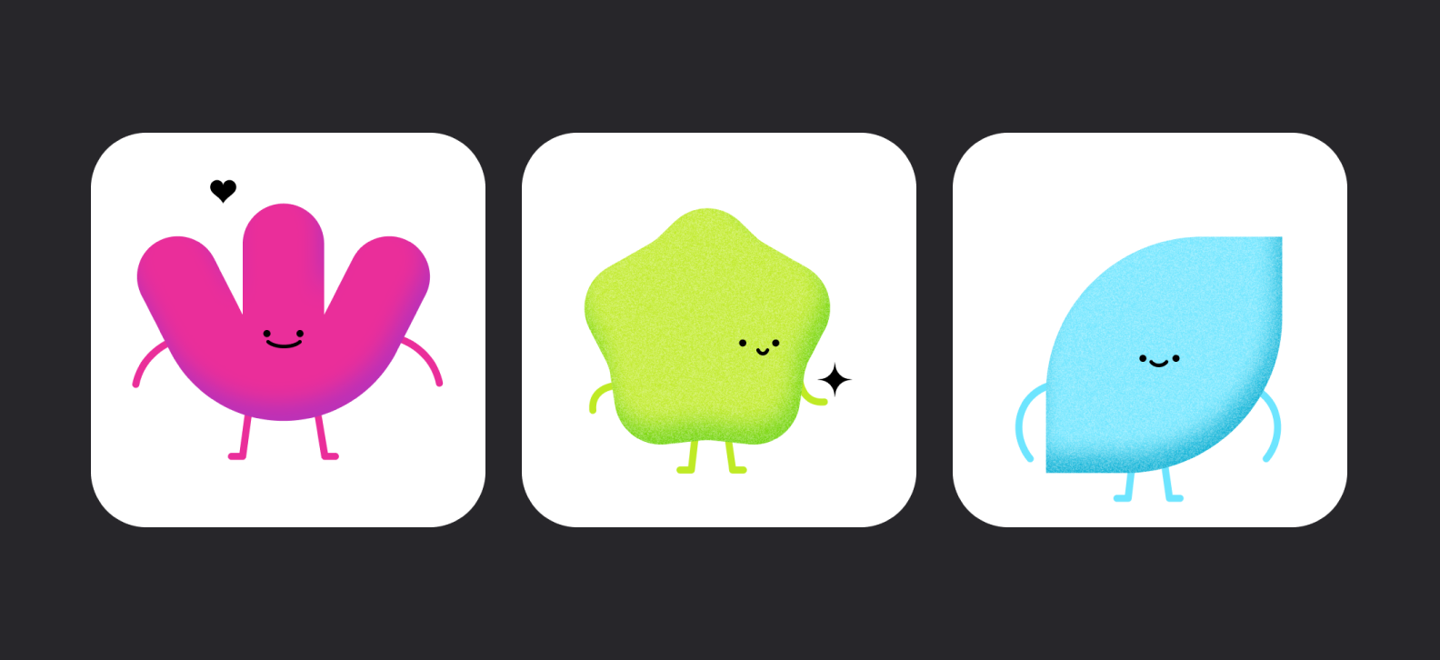 magic flower mascots