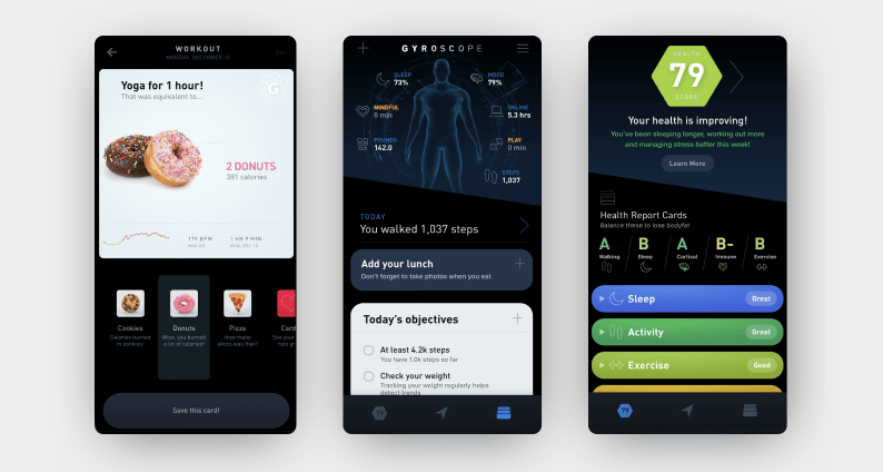 приложения на react native — gyroscope