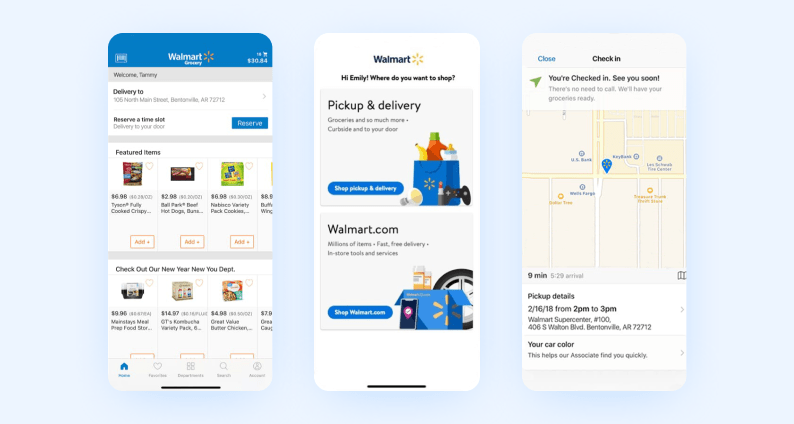 приложения на react native — walmart