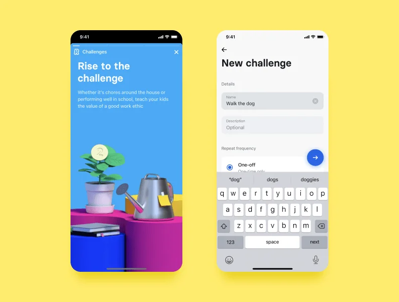 Create challenges for children and encourage them for completed tasks