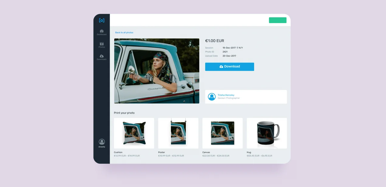 создание маркетплейса для фотографов