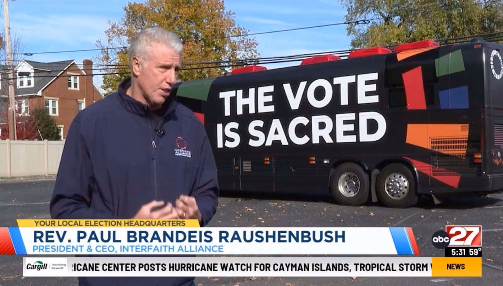 The Vote is Sacred Tour: Harrisburg, PA 