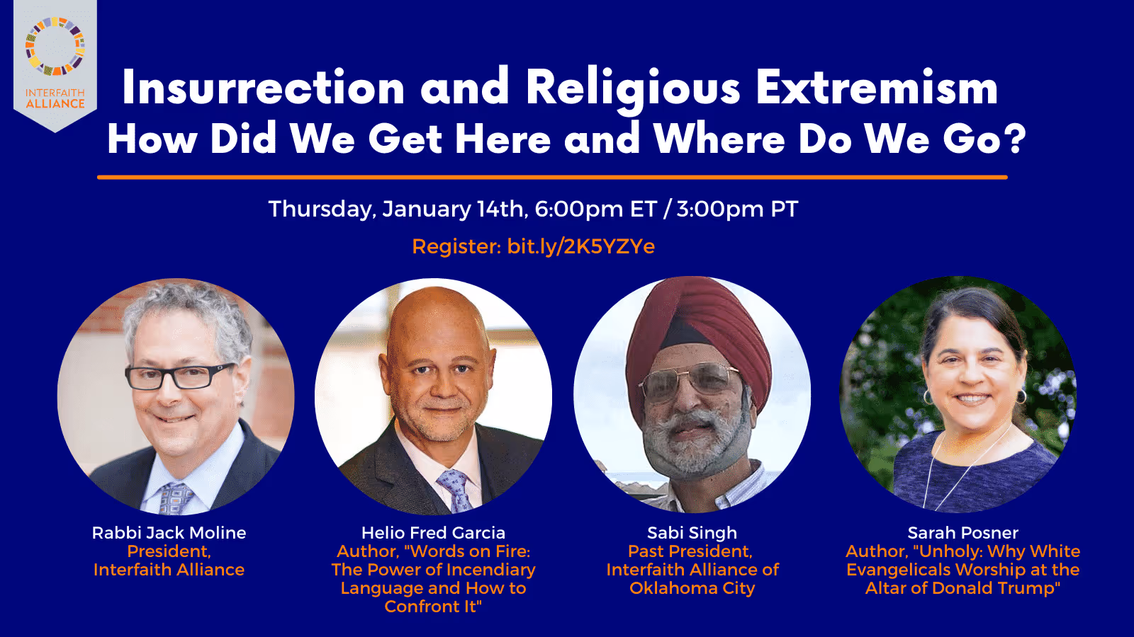 "Insurrection and Religious Extremism," A Panel Discussion
