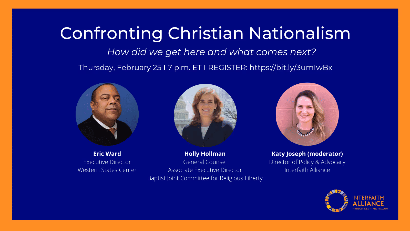 "Confronting Christian Nationalism," A Panel Discussion