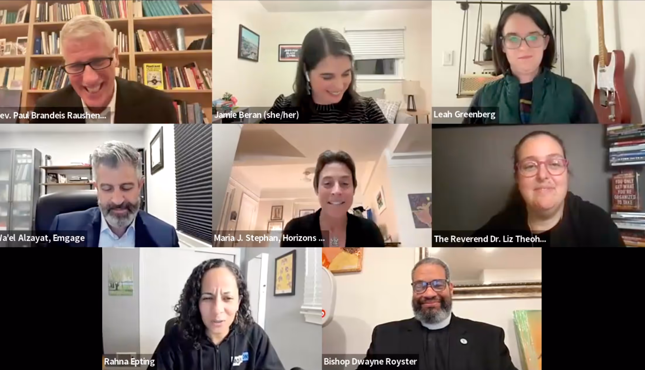 National Faith Mobilization Call Recap 