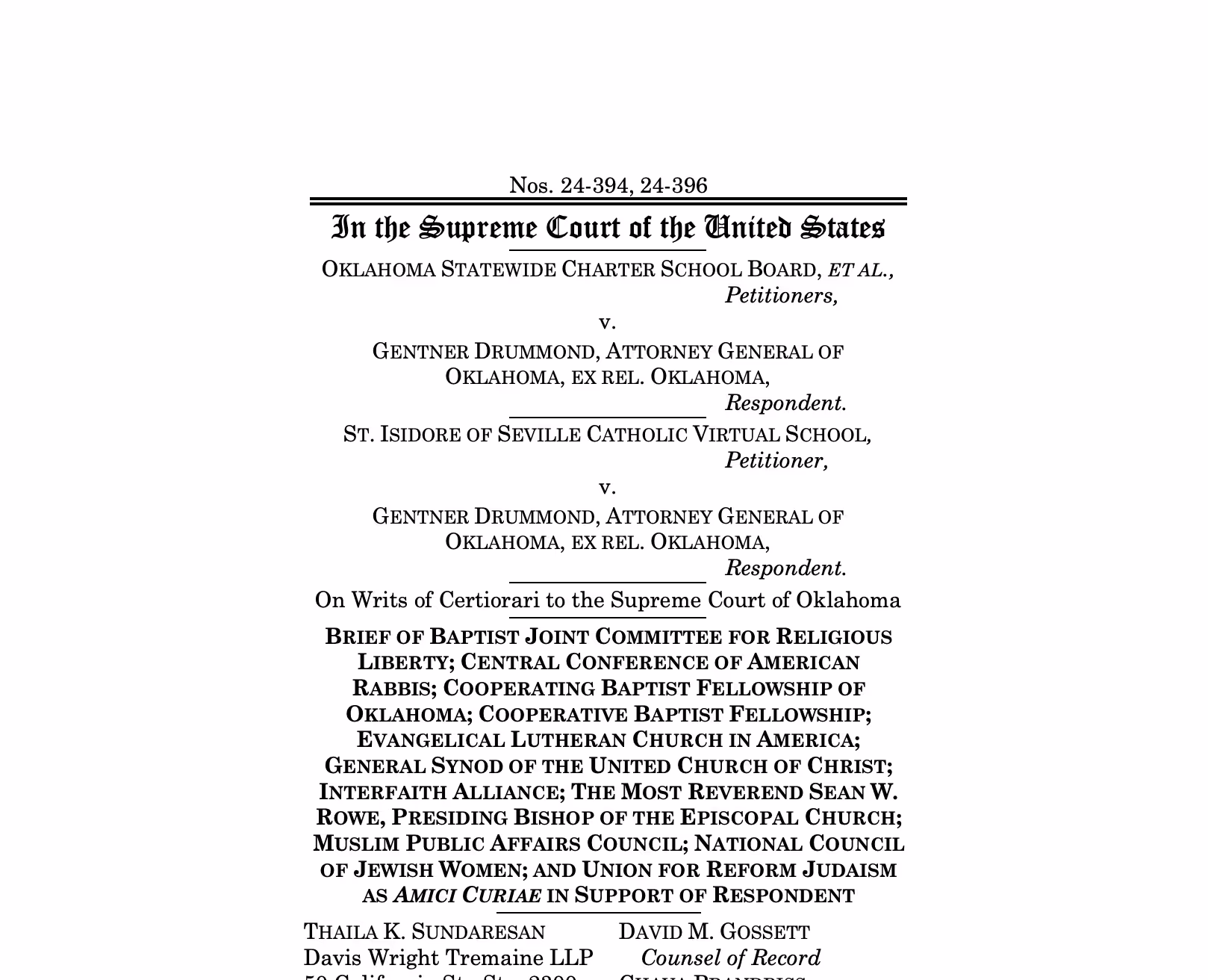 Ahead of Mahmoud v Taylor Oral Arguments, Interfaith Alliance Submits Amicus Curiae Brief: Introduction to LGBTQ Perspectives Does Not Infringe Religious Freedom