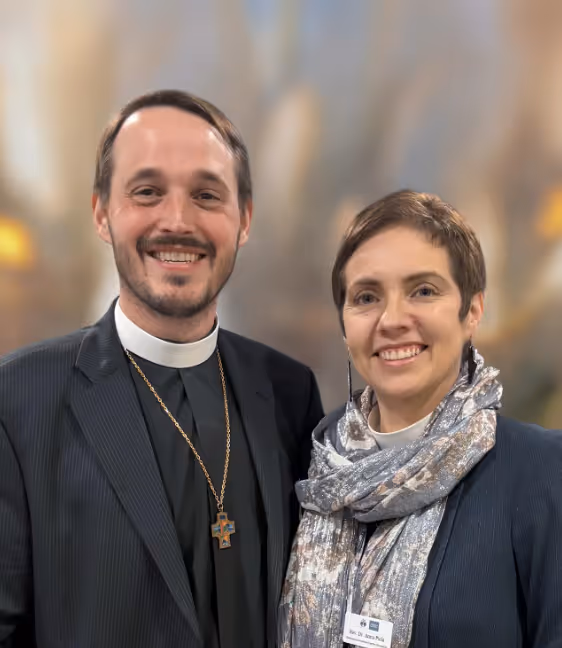 Rev. Dr. Anna Piela and Rev. Dr. Michael Woolf