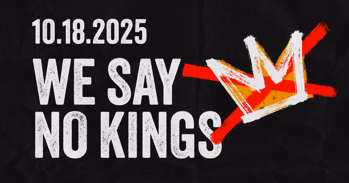 No Kings II on October 18th