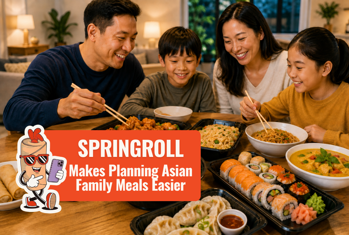 Make Asian Family Meals Easier with Springroll