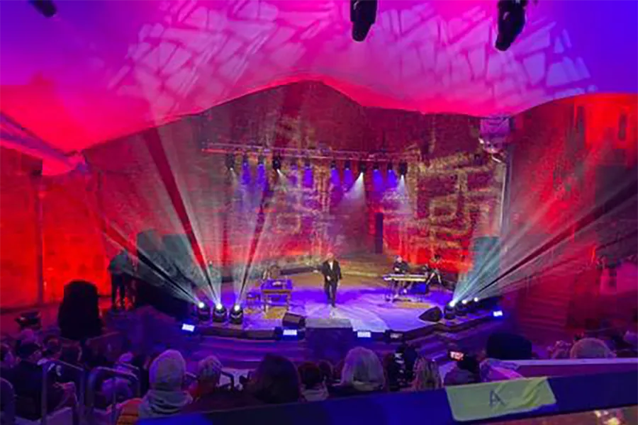 Hurra wir leben noch, eine Live show vom WDR auf der Burg Wilhelmstein