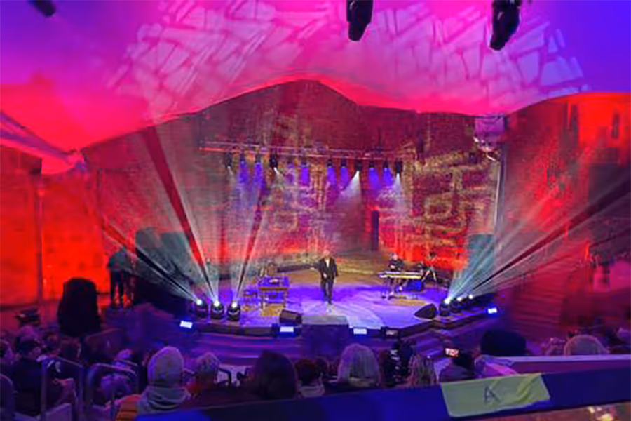 Hurra wir leben noch, eine Live show vom WDR auf der Burg Wilhelmstein