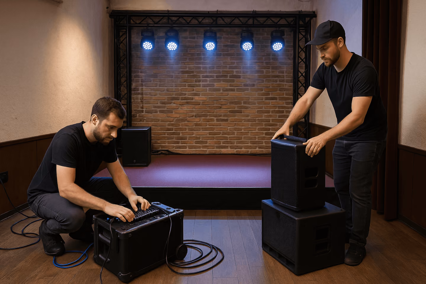 Großer Auftritt auf kleiner Bühne: Eventtechnik für kleine Locations von photon