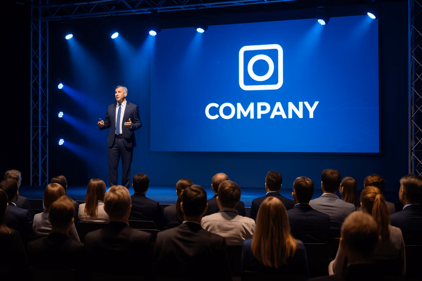 Professionally equipped corporate event by photon
