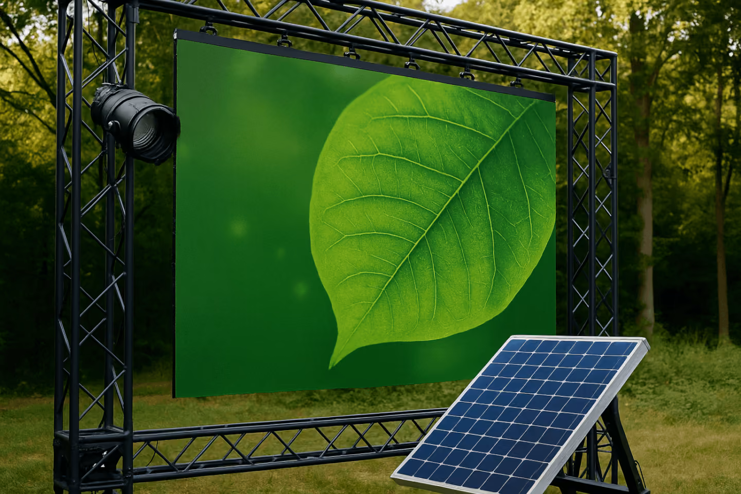 Nachhaltige Veranstaltungstechnik für grüne Events von photon Veranstaltungstechnik