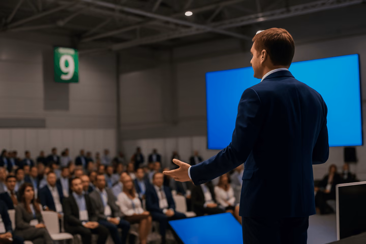 Corporate event with full event technology by photon