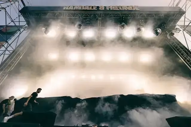 Randale & Freunde Festival 2023 in der Rheinaue Bonn – Festival-Lichttechnik von photon