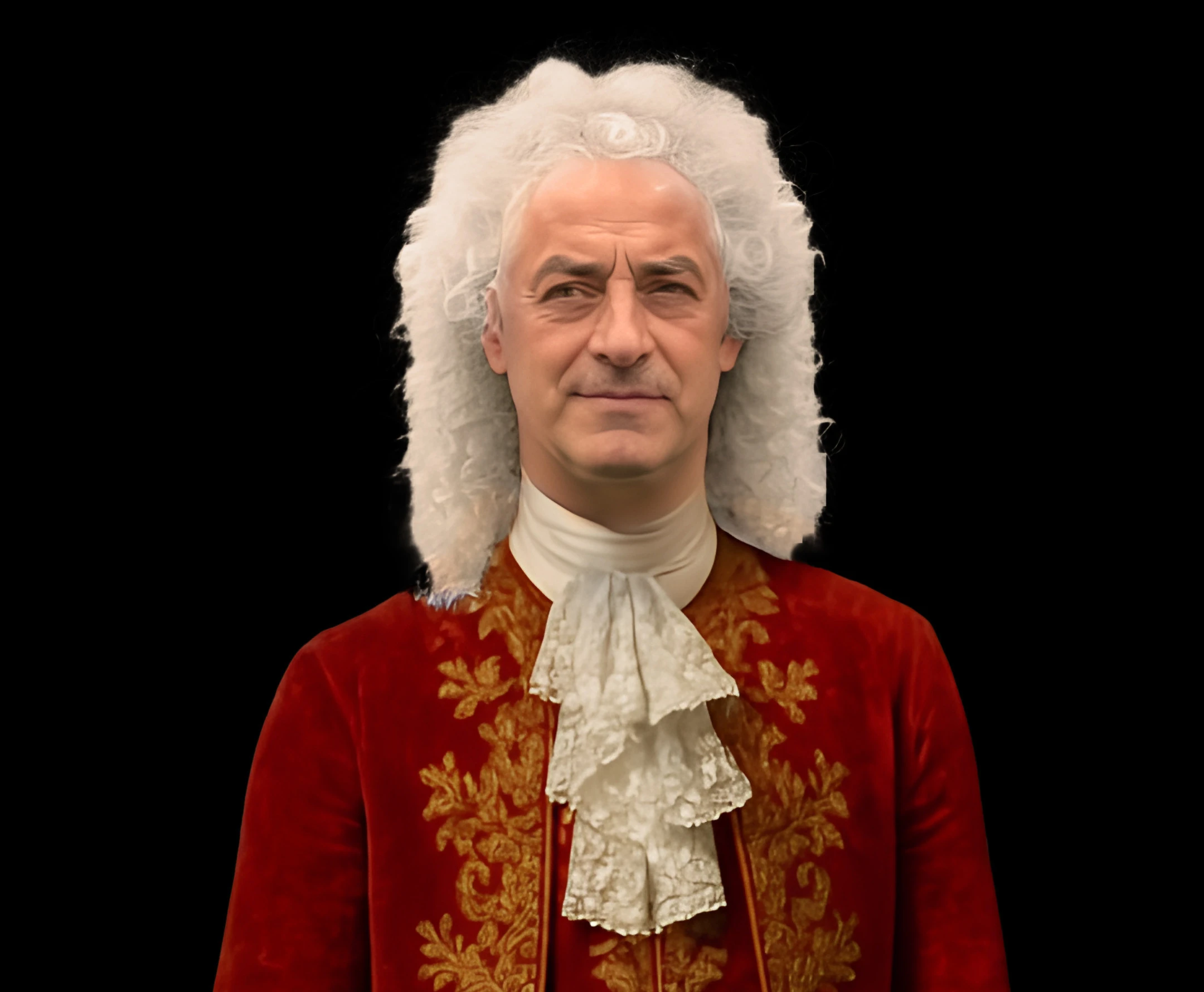 Live-Hologramm-Tour 2025 – KI-Avatar von Georg Friedrich Händel im Barockkostüm