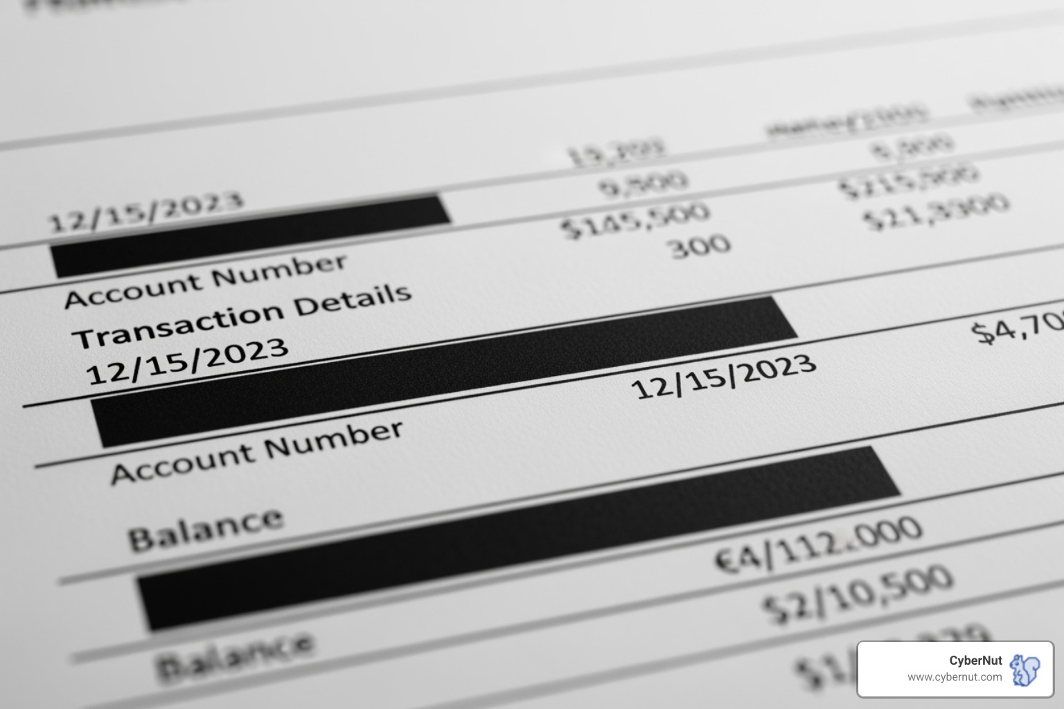 Redacted financial document - What to Know About OPRA Exemptions: How New Jersey Protects Student Records