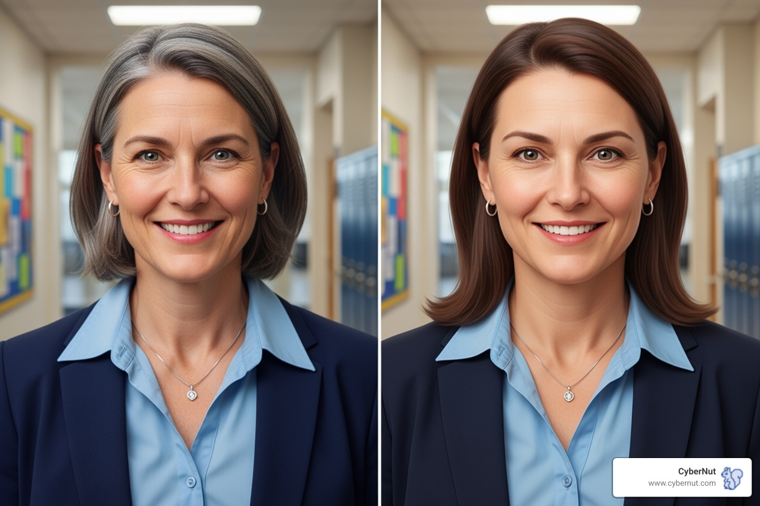 real vs deepfake principal - Deepfake Principals and Synthetic Students: The Next Wave of School Cyber Threats
