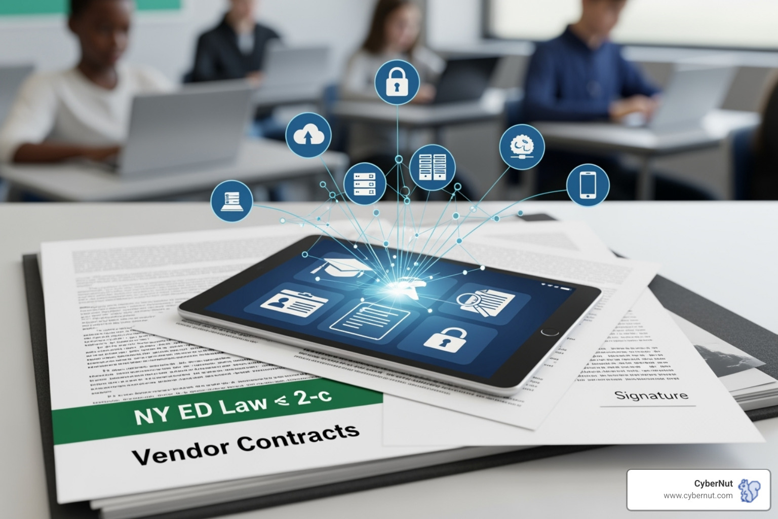 A document titled "Parents' Bill of Rights" - What to Know About NY Education Law § 2-c: Vendor Contracts and Student Data Use
