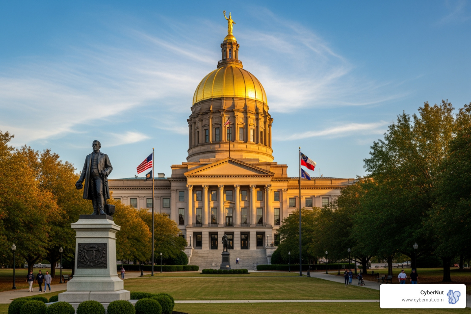 Georgia State Capitol building where the Student Data Privacy, Accessibility, and Transparency Act was passed - All About Georgia's Student Data Privacy, Accessibility, and Transparency Act