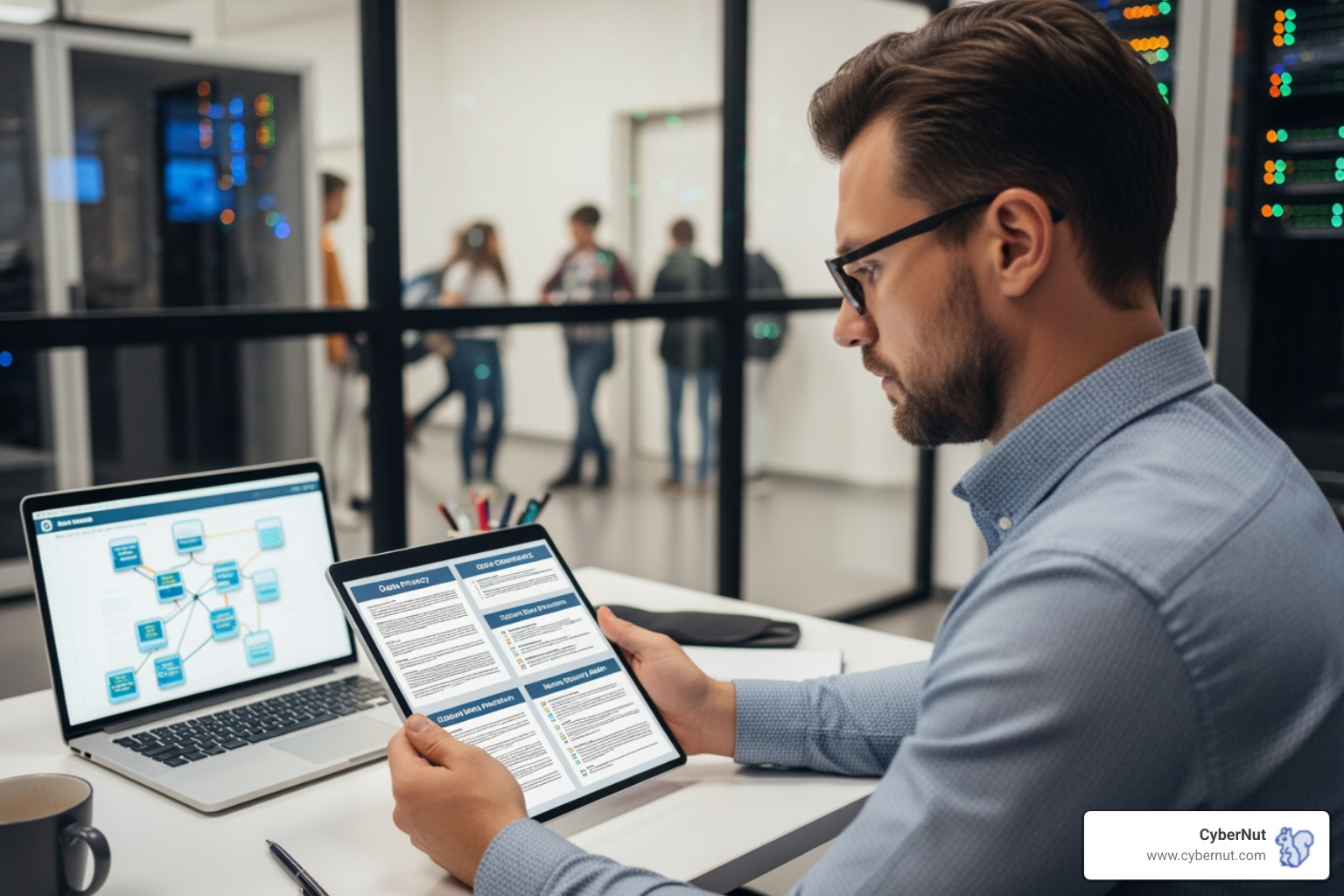 Checklist for student data privacy compliance, emphasizing key actions like policy review, staff training, incident response planning, and regular security audits - All About Georgia's Student Data Privacy, Accessibility, and Transparency Act