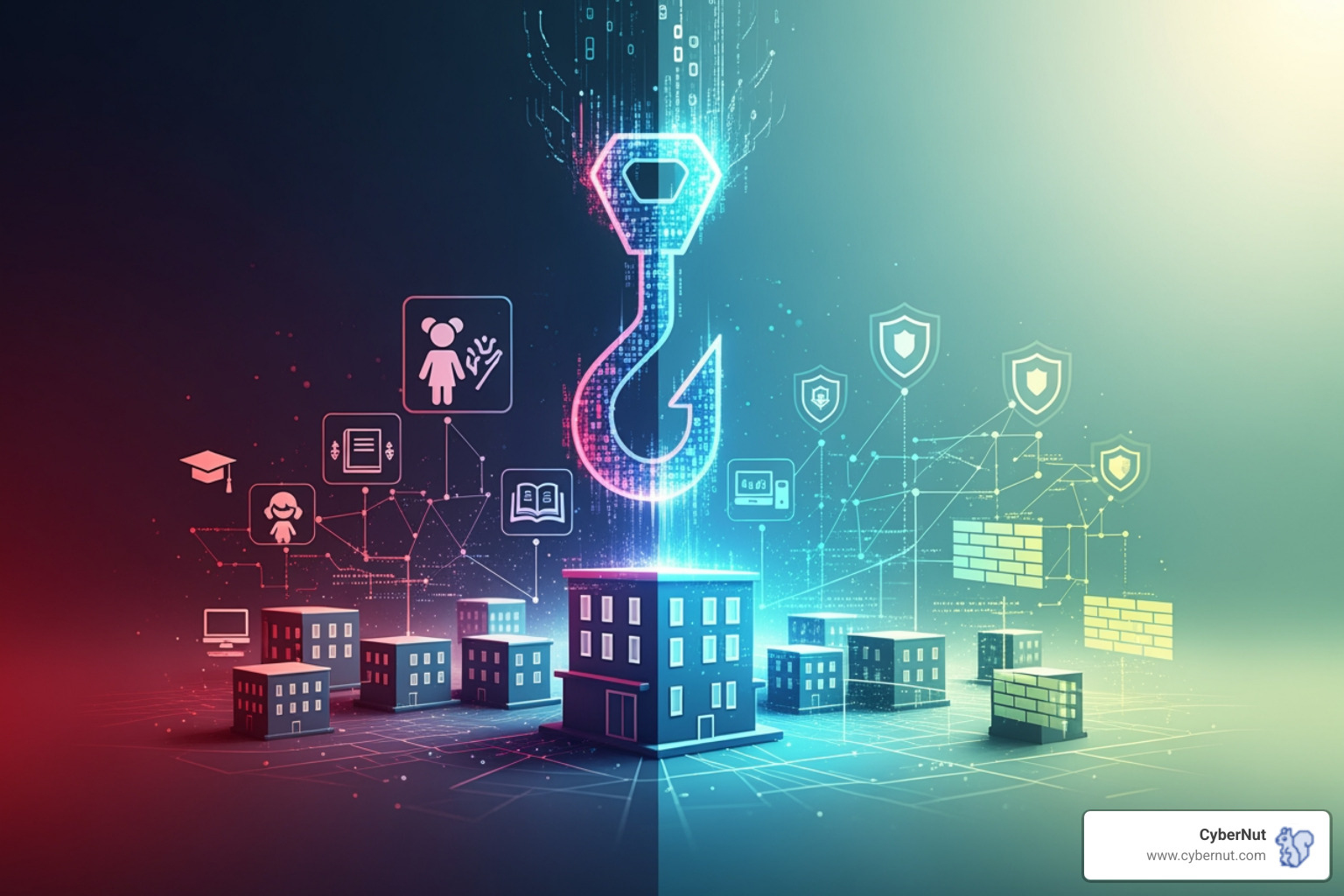 locked school computer screen displaying a ransomware demand note - Phishing Trends 2026: Predictions for K–12 and How Schools Can Prepare Today