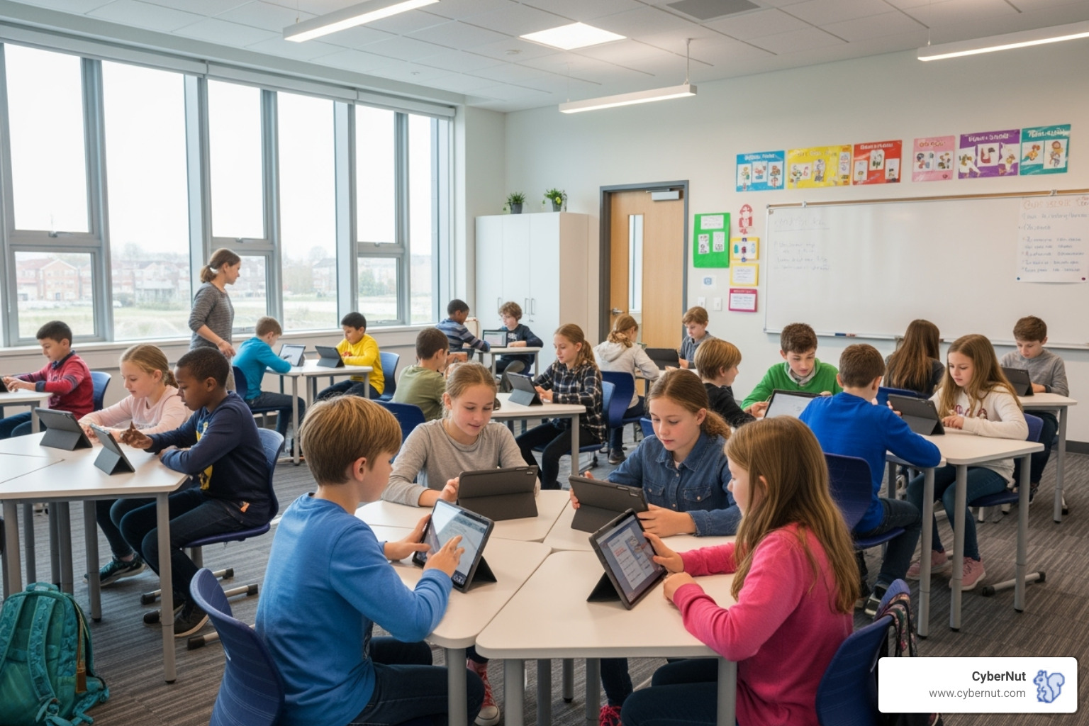 Students learning safely with technology - All About NJ's Data Breach Notification Law: Implications for School Districts Students learning safely with technology - All About NJ's Data Breach Notification Law: Implications for School Districts