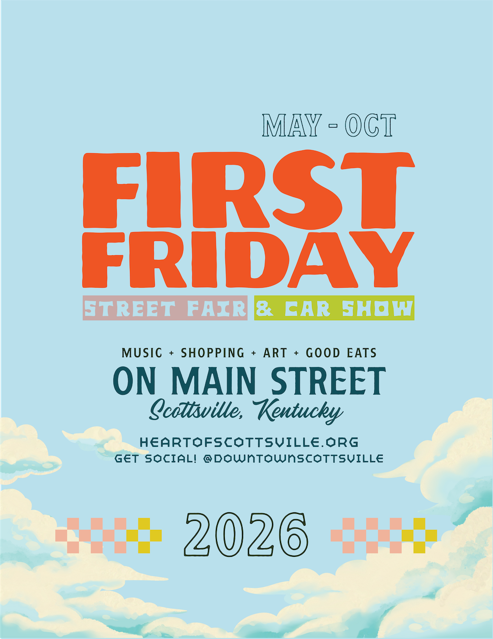 First Friday Street Fair + Car Show