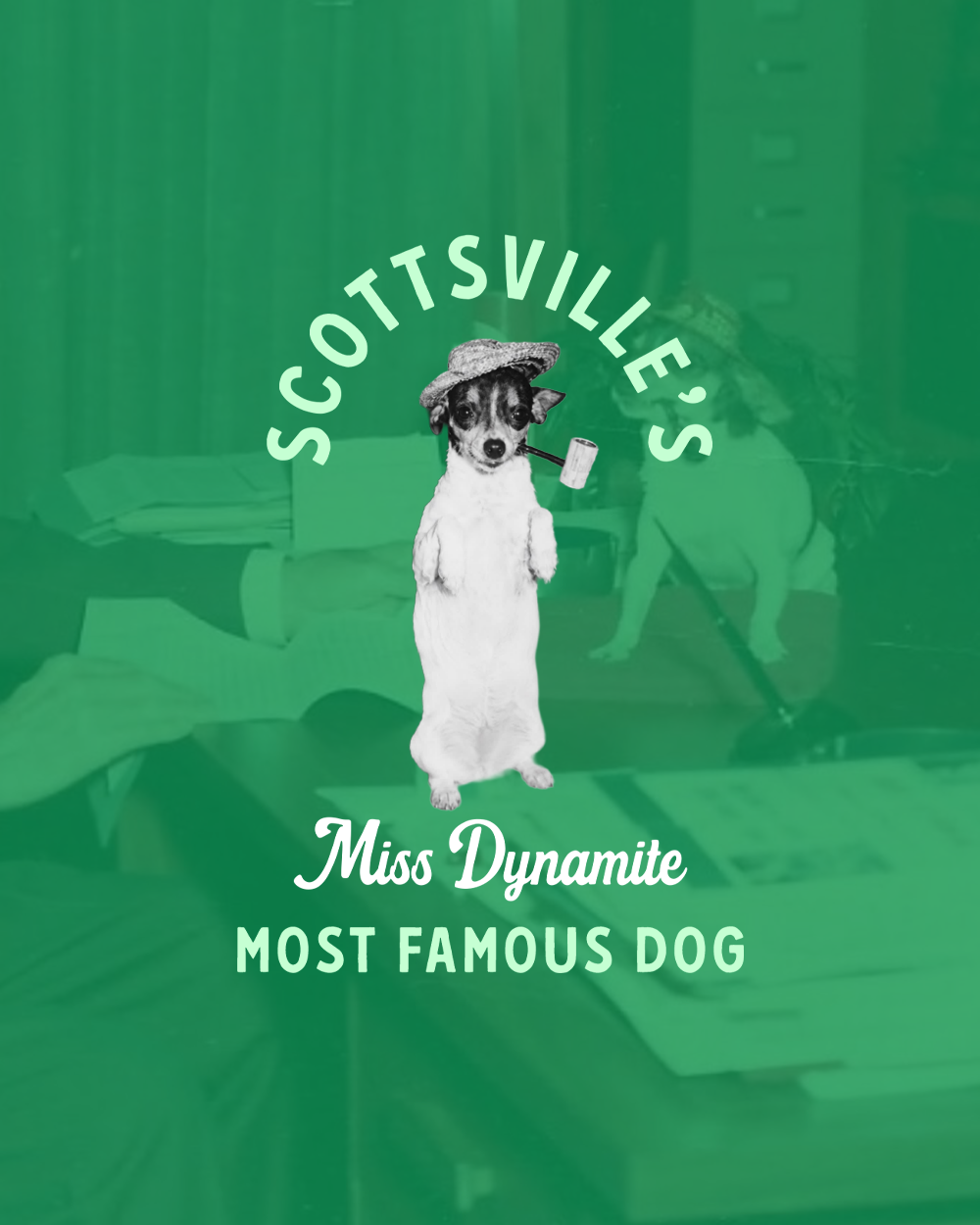 Miss Dynamite: Scottsville’s Most Famous Dog (1958-1973)