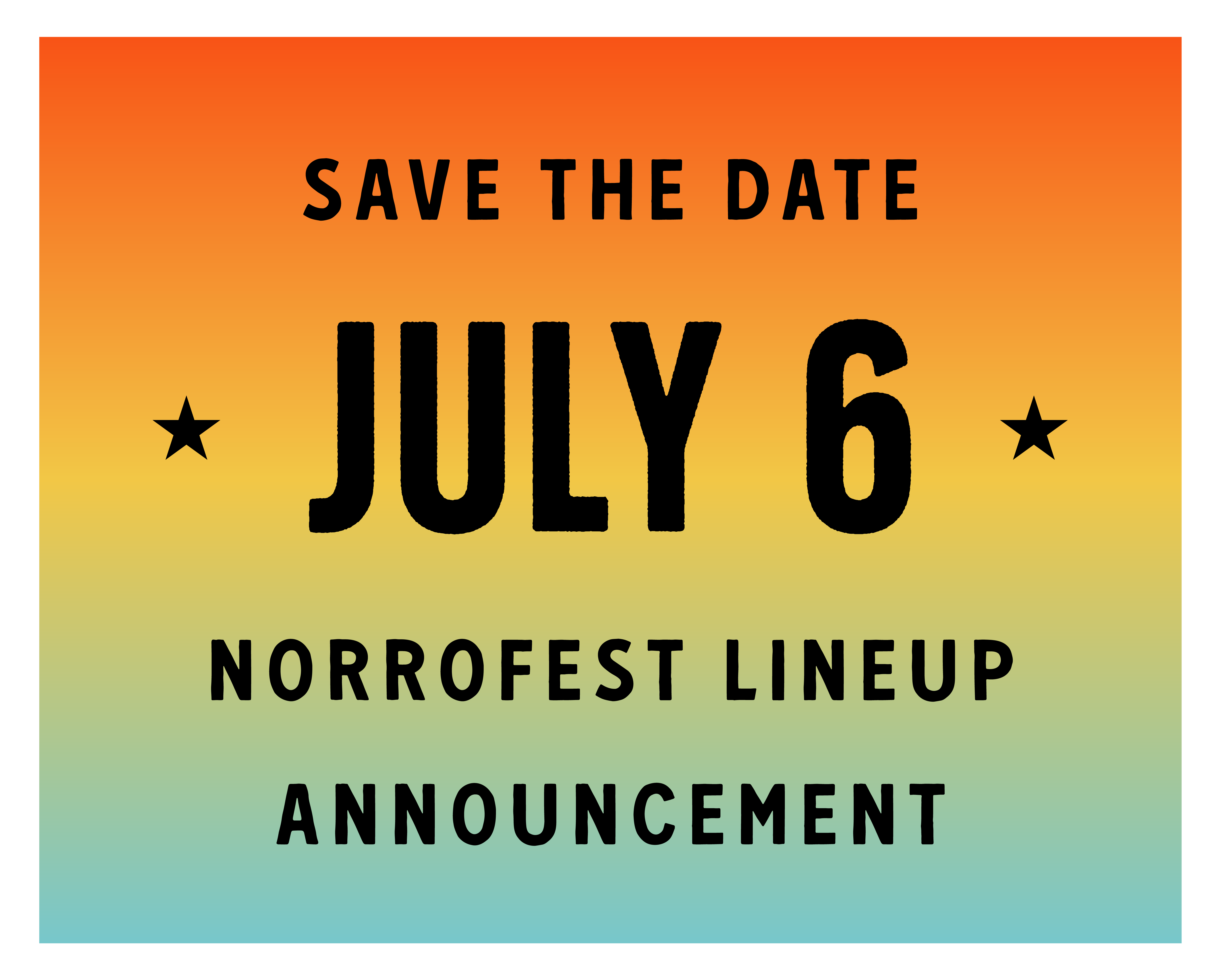 Norrofest Lineup Announcement at Dugas Park