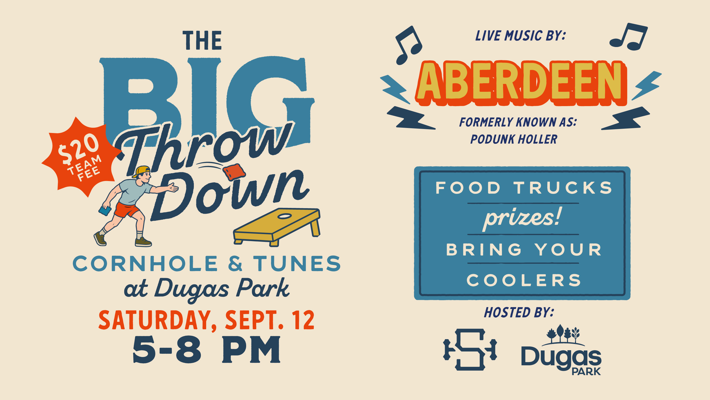 The Big Throw Down: Cornhole Tournament