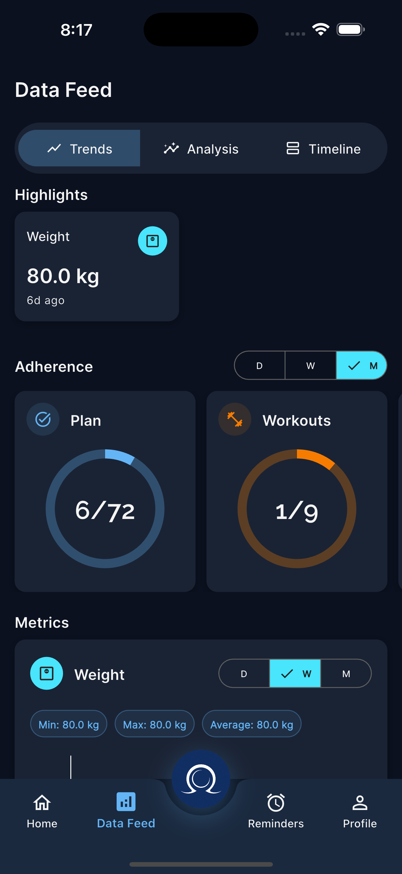 Screenshot of obstacles input field