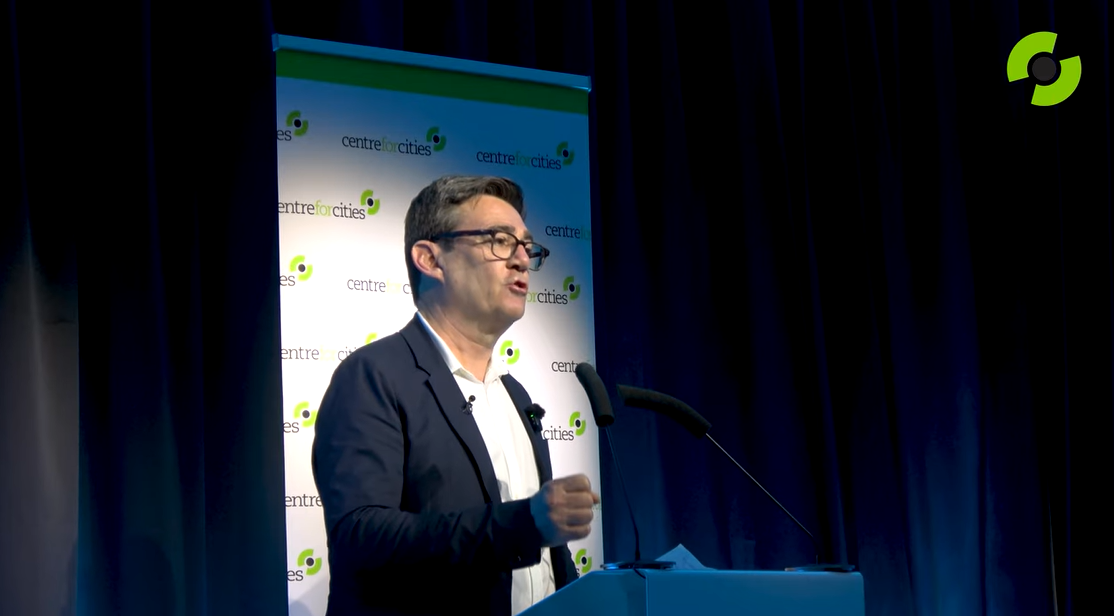 Insights from the Centre for Cities ‘Manchesterism rising from devolution – in conversation with Mayor Andy Burnham’. 