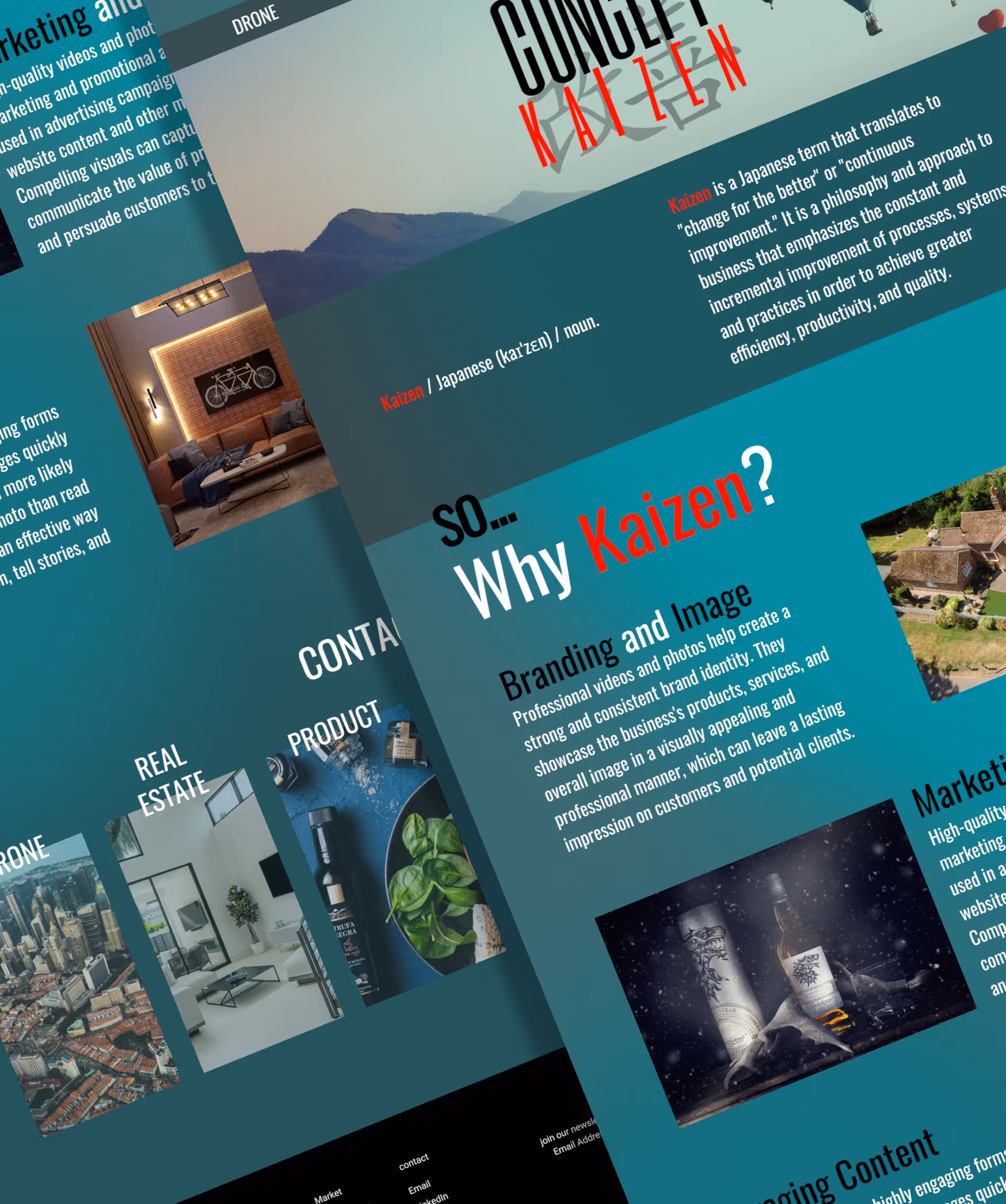 Website work example