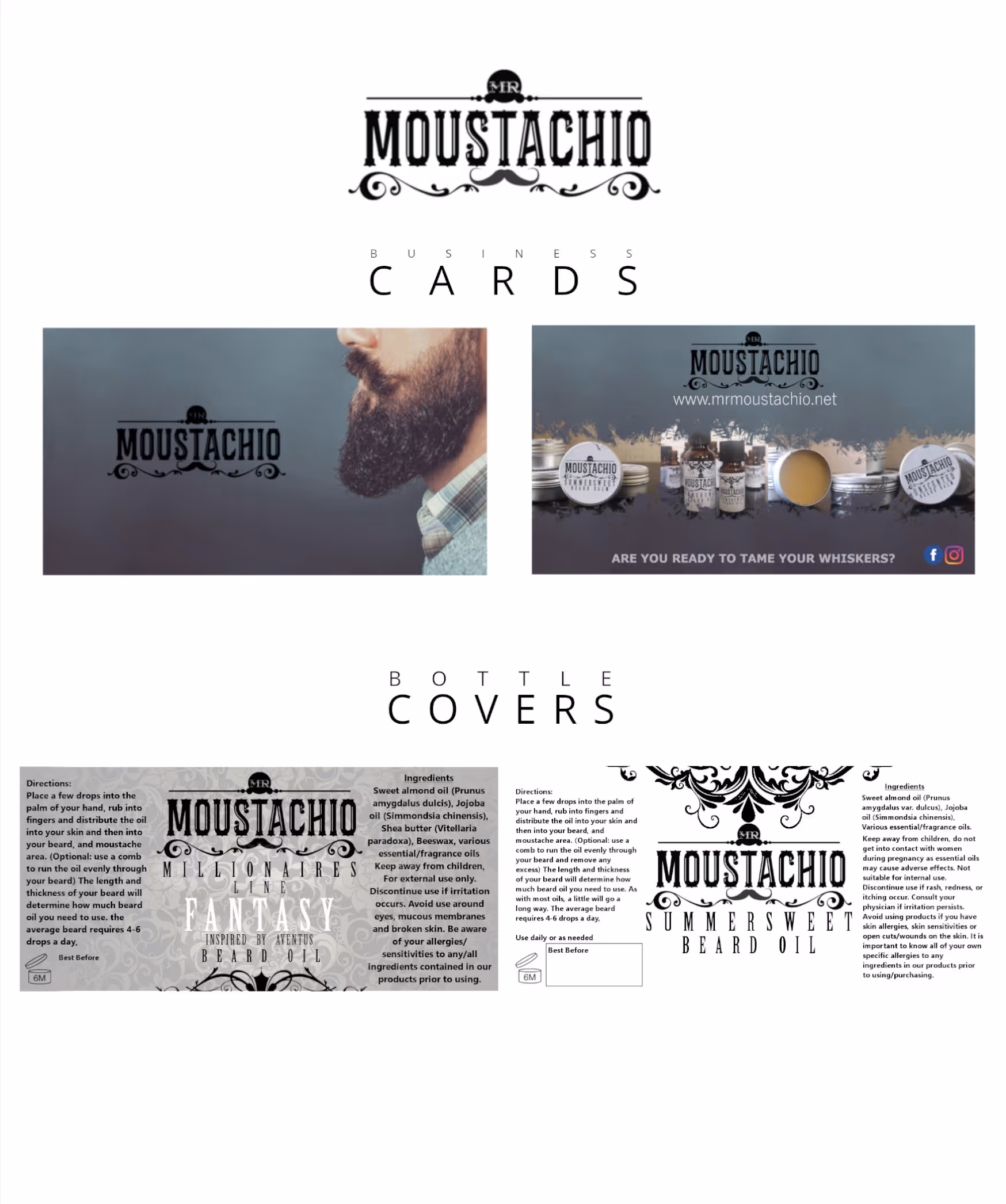 Business card example