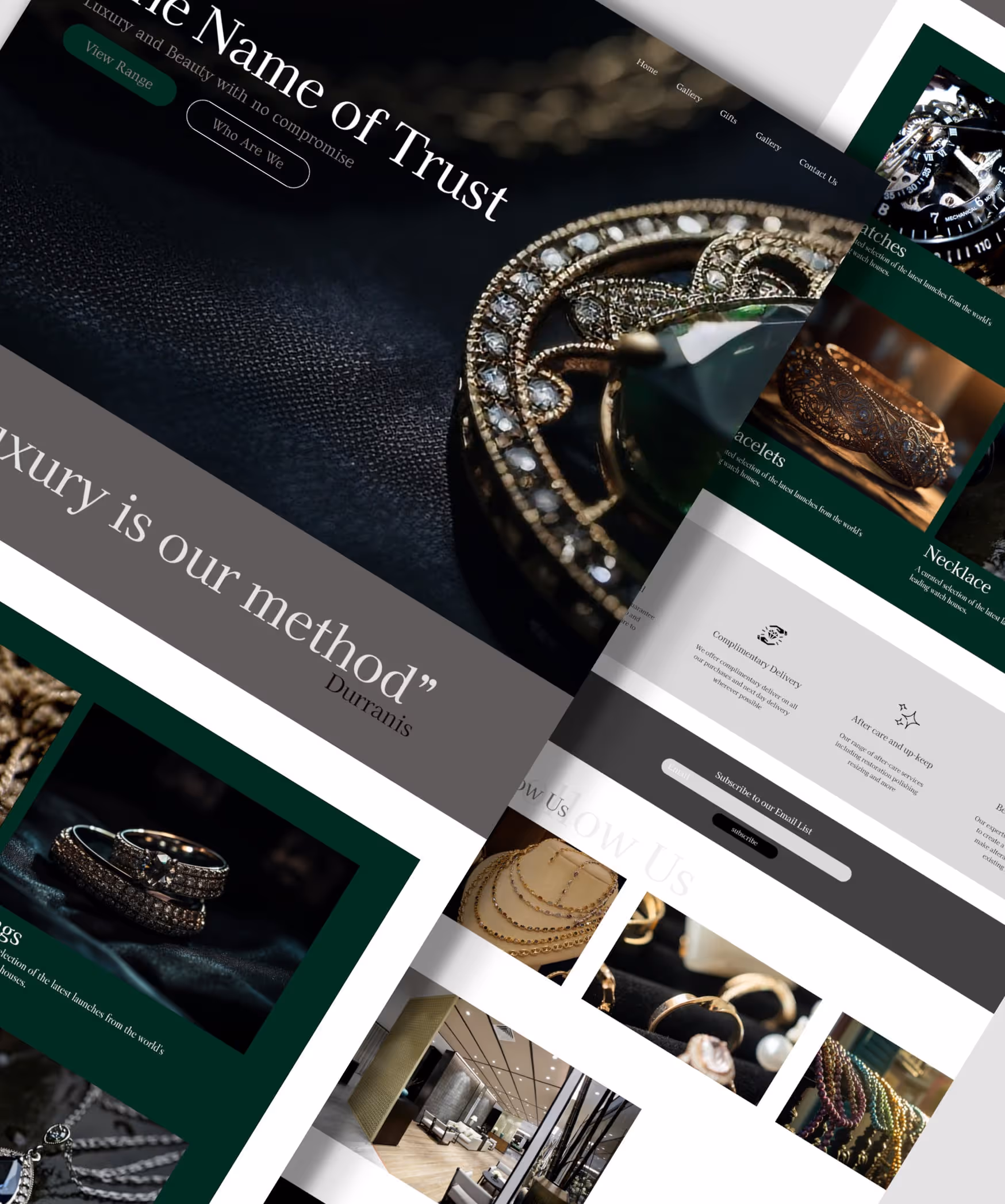 Website work example