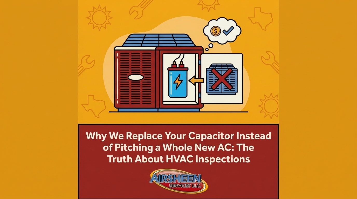 Why We Replace Your Capacitor Instead of Pitching a Whole New AC: The Truth About HVAC Inspections