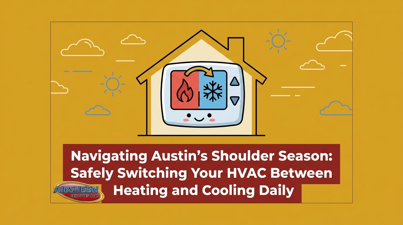 Navigating Austin's Shoulder Season: Safely Switching Your HVAC Between Heating and Cooling Daily