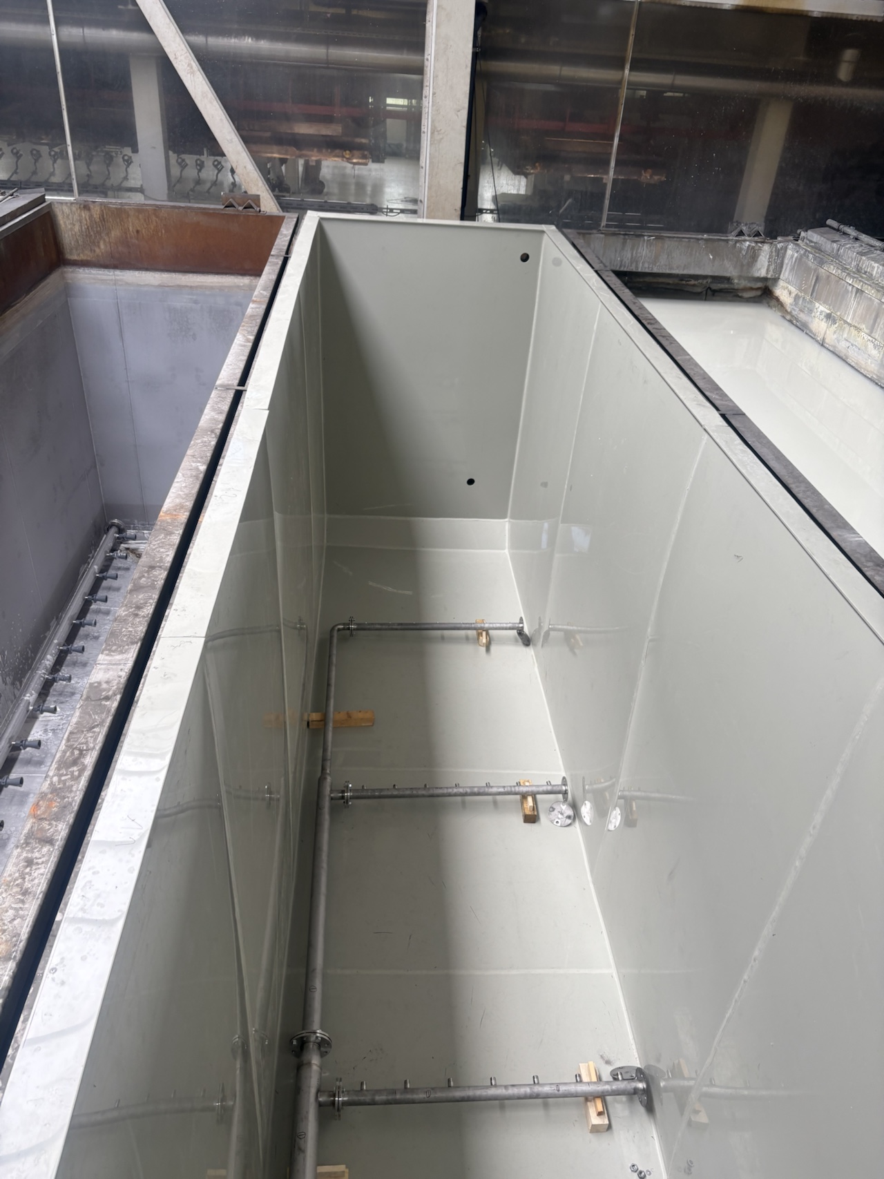 Kunststoffauskleidung Beizbecken